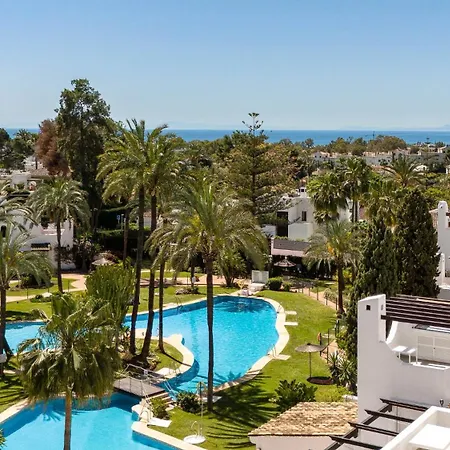 Aldea Blanca Pool Modern Terrace Gated Apartment Marbella